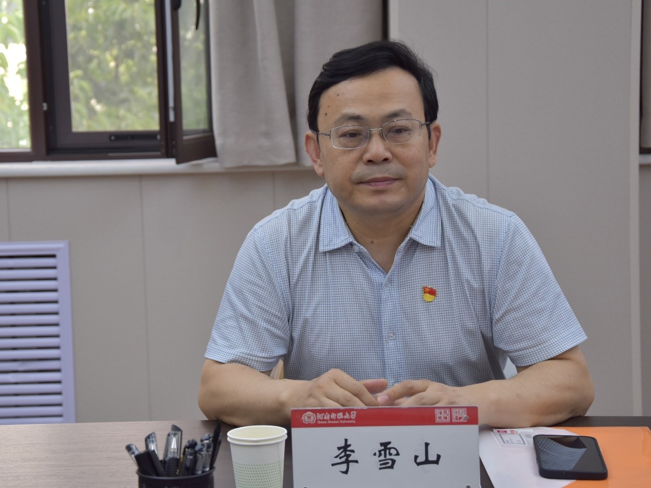 校党委常委,副校长李雪山到我院调研指导工作