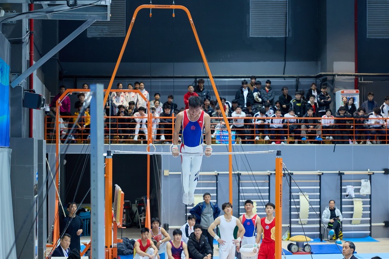 首届河南阳光体育节高校体操比赛...