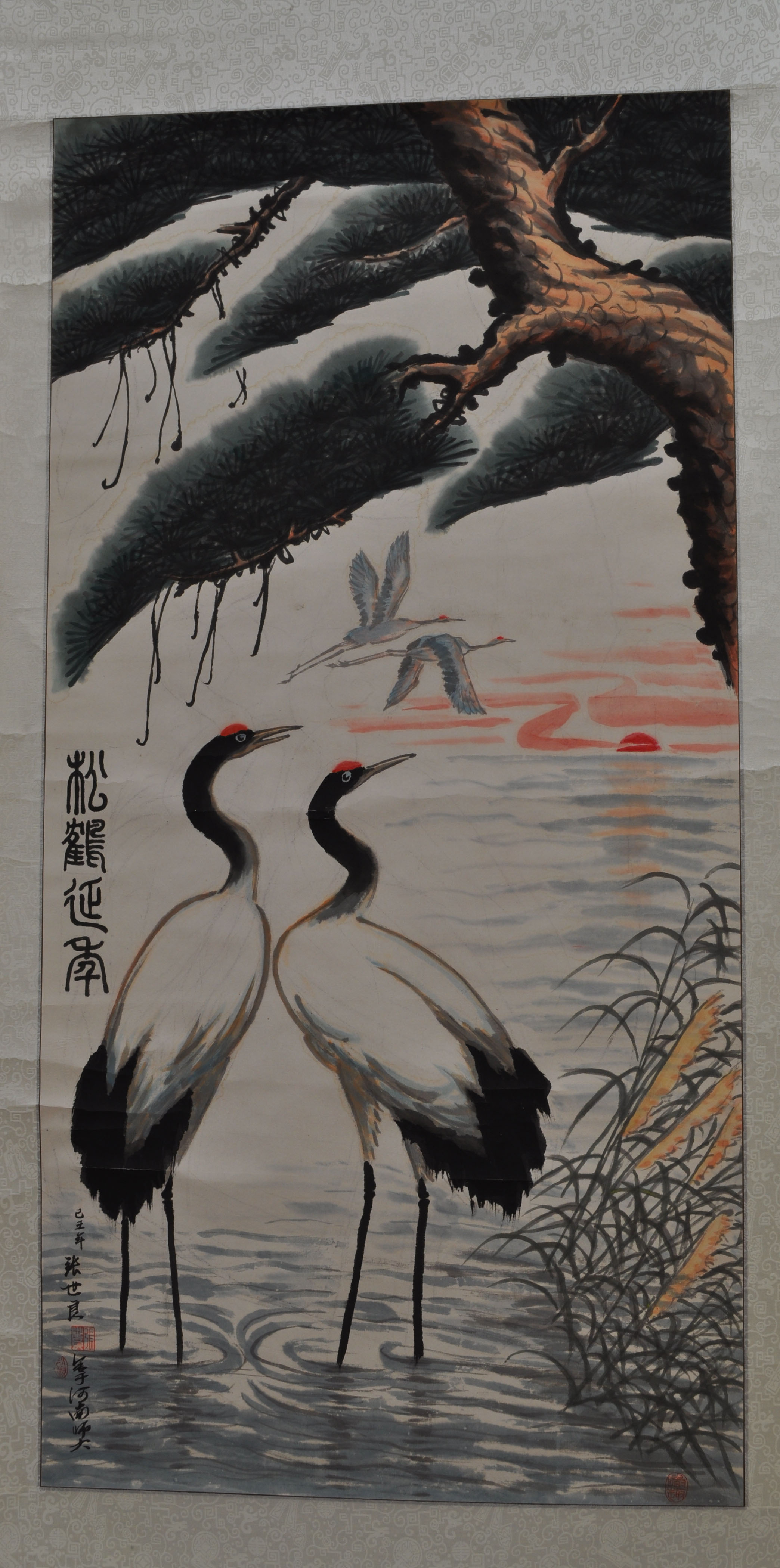 90周年校庆书画展作品