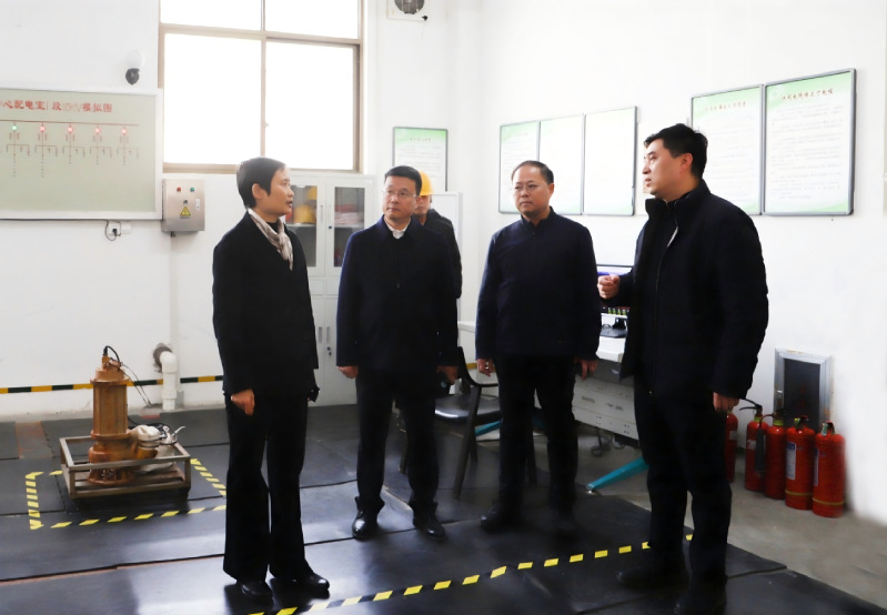 冯淑霞带队检查春节期间校园安全...