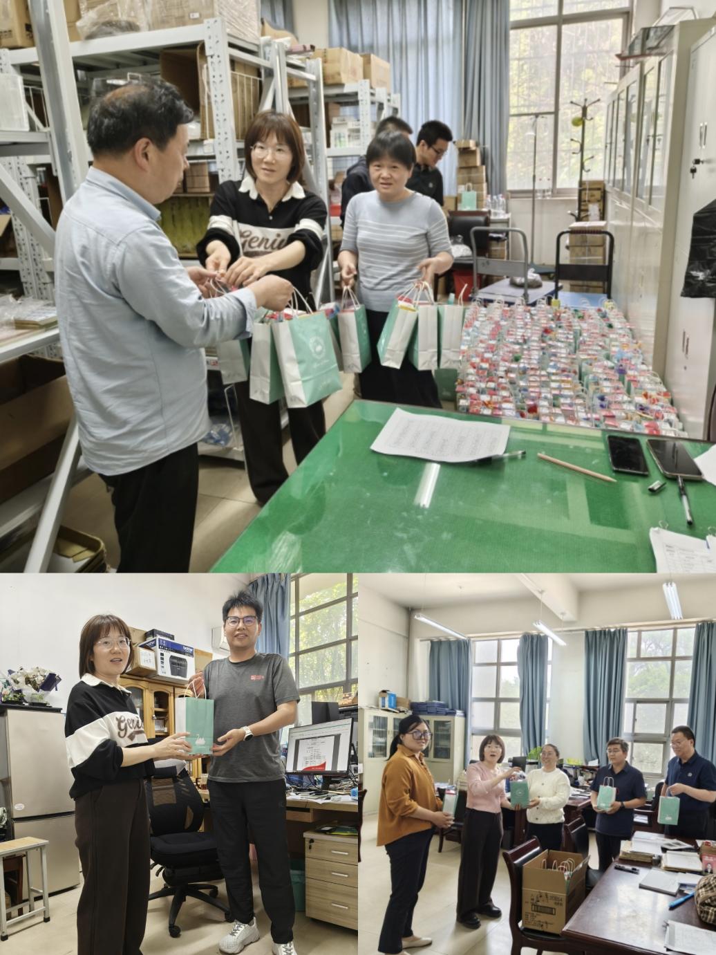 夏日送清凉 关怀润桃李——生命科学学院分工会开展“夏送清凉”慰...