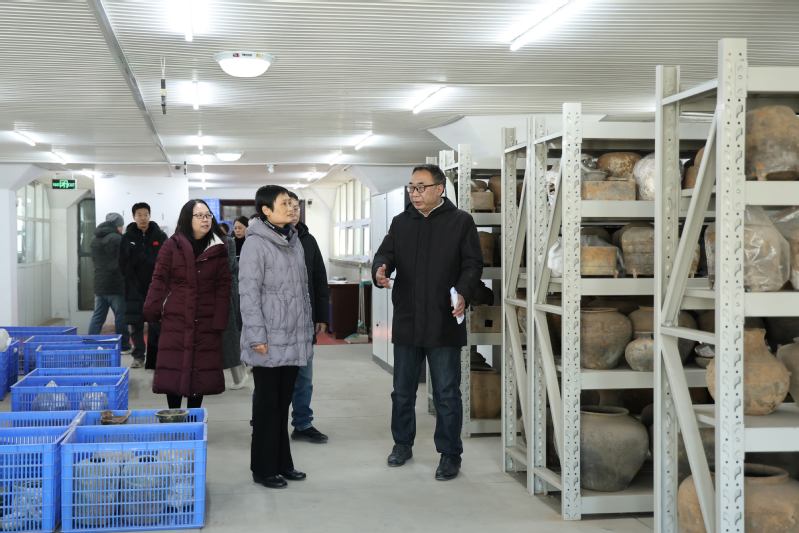 冯淑霞带队调研校内省文物保护建...