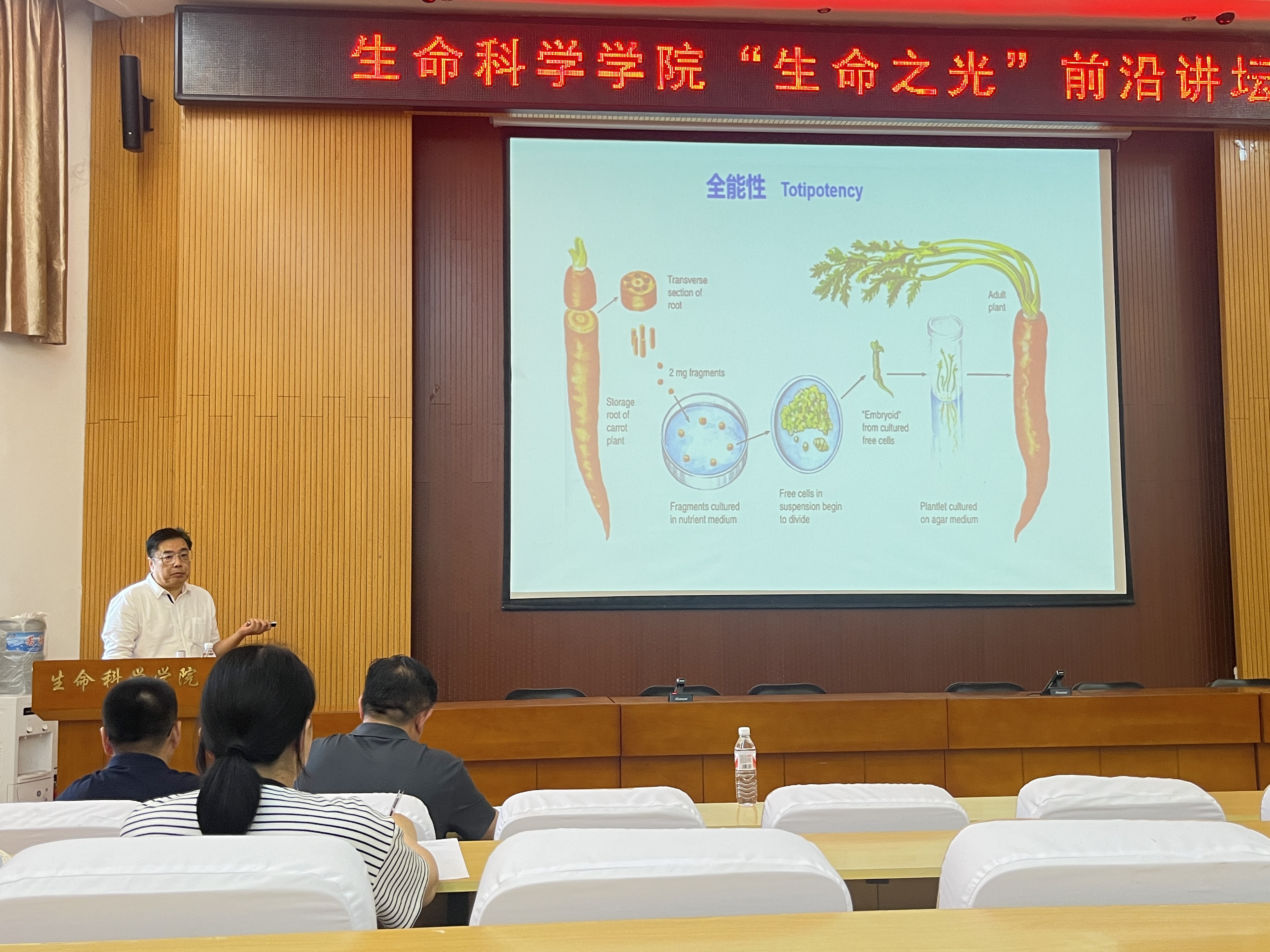 复旦大学杨继教授应邀来我校讲学