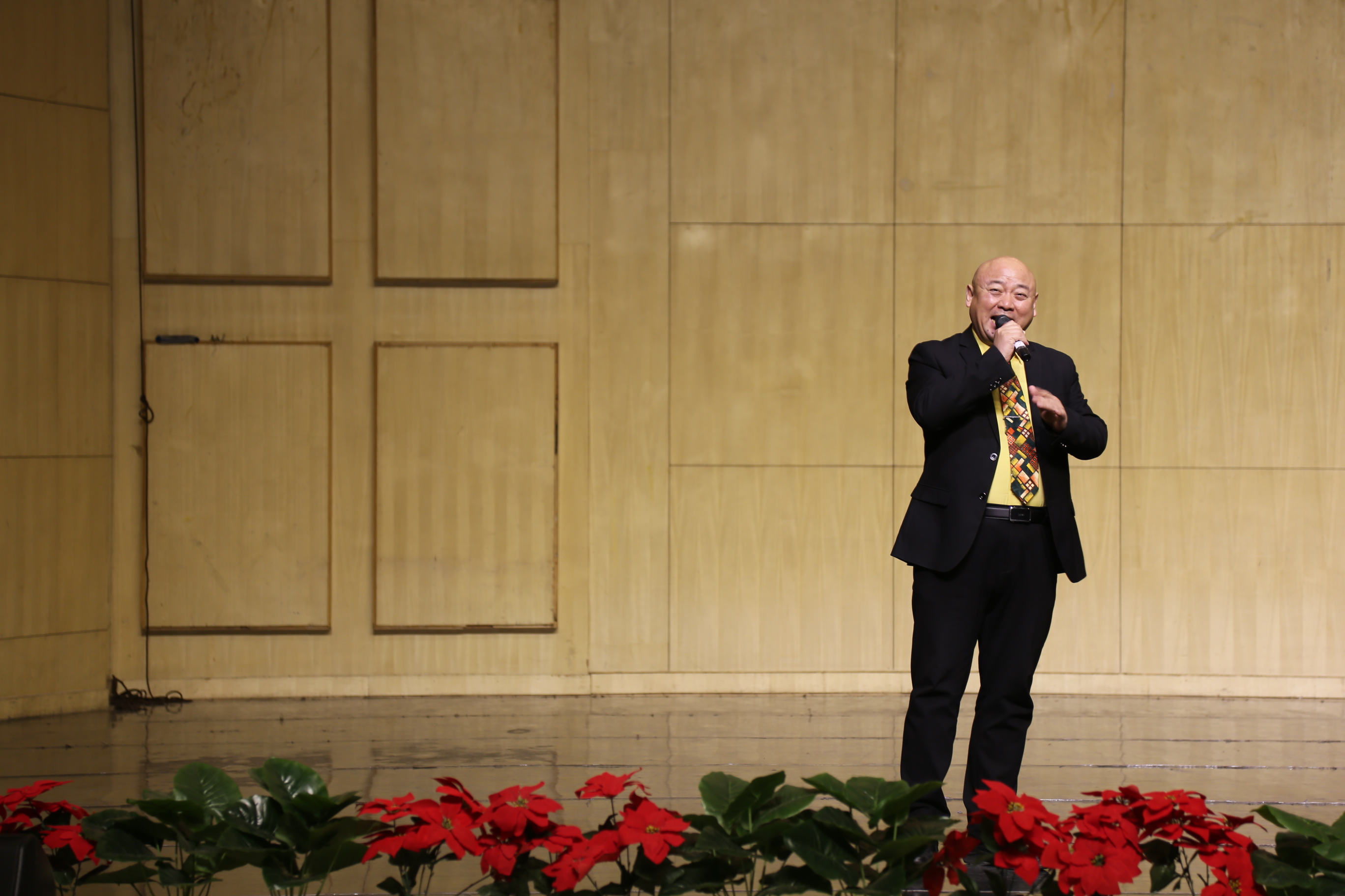 国家一级演员,著名豫剧表演艺术家金不换先生莅临我院讲学